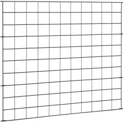MAISON EXCLUSIVE - Ensemble de clôture de jardin 77,5x64 cm vert