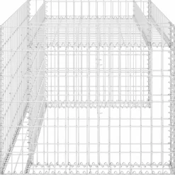 MAISON EXCLUSIVE - Garage tondeuse à gazon lit surélevé 110x80x60 cm fil en acier