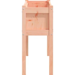 MAISON EXCLUSIVE - Jardinières 2 pcs avec pieds bois massif douglas