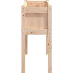 MAISON EXCLUSIVE - Jardinières avec pieds 110x31x70 cm bois de pin massif