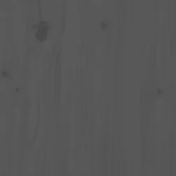 MAISON EXCLUSIVE - Lit pour chien gris 71x55x70 cm bois de pin solide