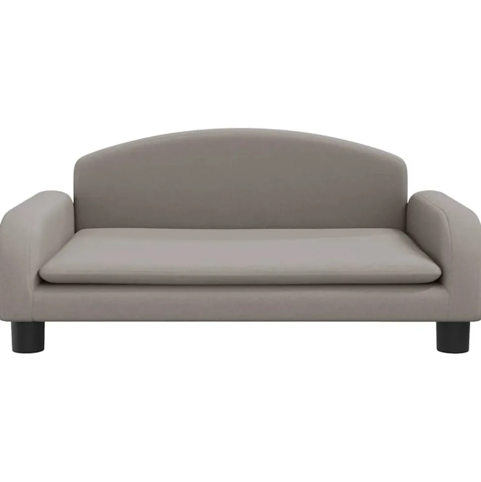 MAISON EXCLUSIVE - Lit pour chien taupe 70x45x30 cm tissu