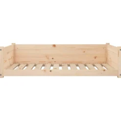 MAISON EXCLUSIVE - Lit pour chien 105,5x75,5x28 cm bois de pin solide