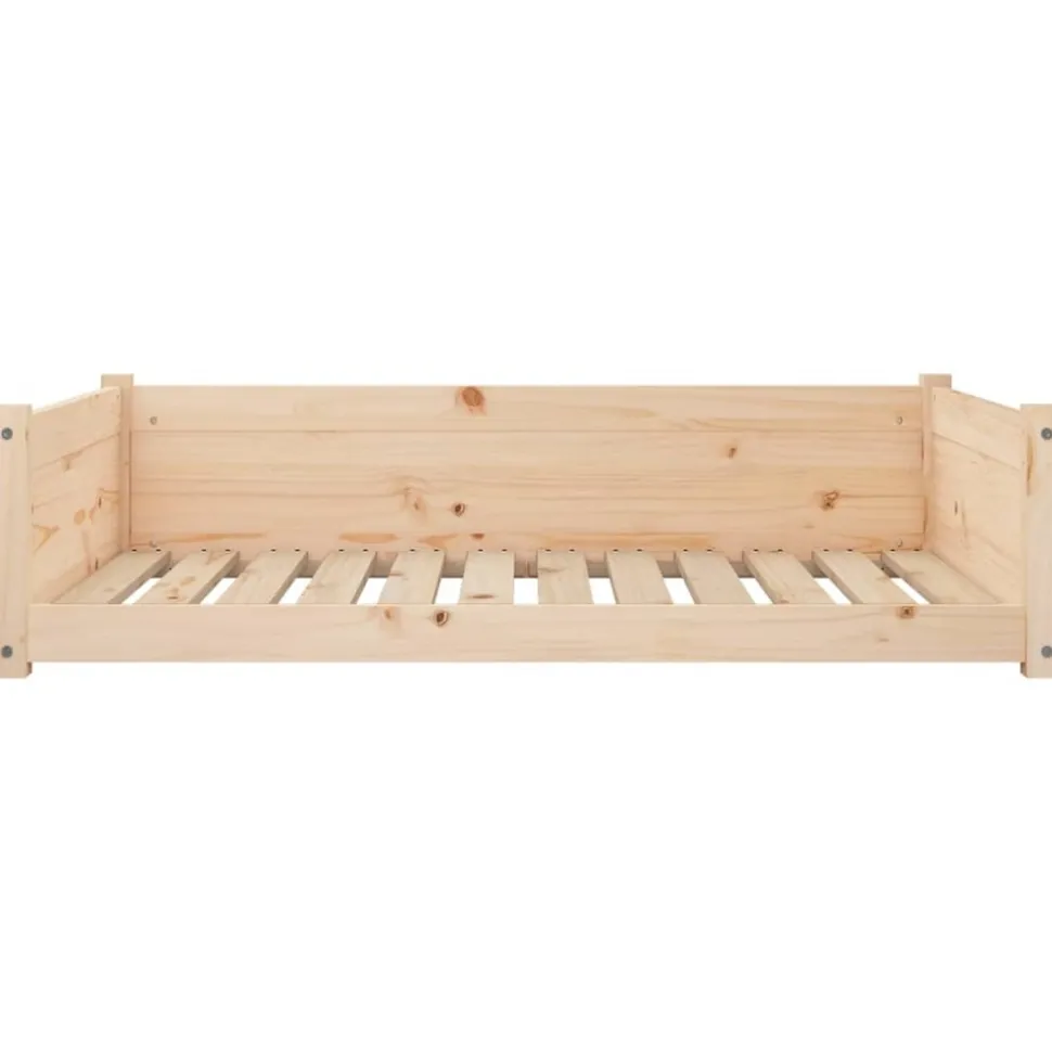 MAISON EXCLUSIVE - Lit pour chien 105,5x75,5x28 cm bois de pin solide