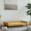 MAISON EXCLUSIVE - Lit pour chien marron 100x50x21 cm velours