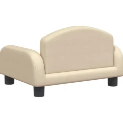 MAISON EXCLUSIVE - Lit pour chien crème 50x40x30 cm tissu