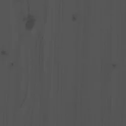 MAISON EXCLUSIVE - Lit pour chien gris 65,5x50,5x70 cm bois de pin solide