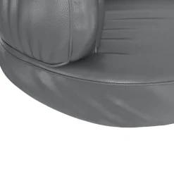 MAISON EXCLUSIVE - Lit pour chien ergonomique mousse gris 75x53 cm similicuir