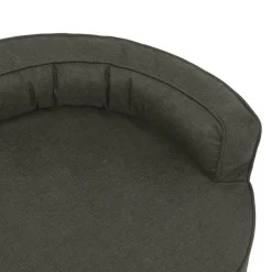 MAISON EXCLUSIVE - Matelas de lit ergonomique pour chien 75x53 cm aspect de lin