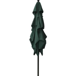 MAISON EXCLUSIVE - Parasol de jardin à 3 niveaux avec mât en aluminium vert