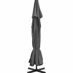 MAISON EXCLUSIVE - Parasol de jardin avec base portable anthracite