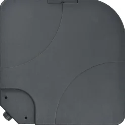 MAISON EXCLUSIVE - Parasol de jardin avec base portable anthracite