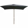 MAISON EXCLUSIVE - Parasol d'extérieur avec mât en bois 200x300 cm anthracite