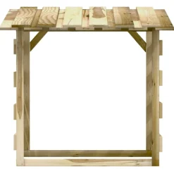 MAISON EXCLUSIVE - Pergola avec toit 100x90x100 cm bois de pin imprégné