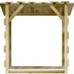 MAISON EXCLUSIVE - Pergolas avec toits 2 pcs 100x90x100 cm bois de pin imprégné
