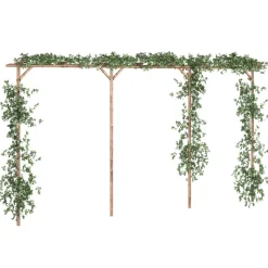 MAISON EXCLUSIVE - Pergola bambou 385x40x205 cm
