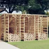 MAISON EXCLUSIVE - Pergolas avec toits 6 pcs 100x90x200 cm bois de pin imprégné