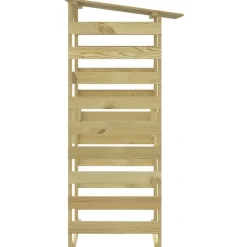 MAISON EXCLUSIVE - Pergolas avec toits 3 pcs 100x90x200 cm bois de pin imprégné
