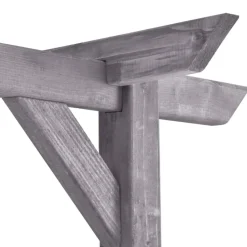MAISON EXCLUSIVE - Pergola de jardin gris 200x40x205 cm bois de pin imprégné