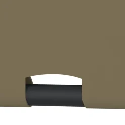 MAISON EXCLUSIVE - Pergola de jardin avec auvent rétractable 3x3 m taupe 180 g/m²