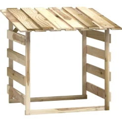 MAISON EXCLUSIVE - Pergolas avec toits 3 pcs 100x90x100 cm bois de pin imprégné