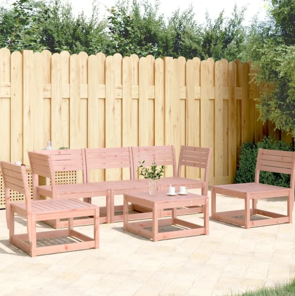 MAISON EXCLUSIVE - Salon de jardin 5 pcs bois massif de douglas