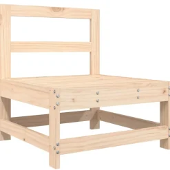 MAISON EXCLUSIVE - Salon de jardin 6 pcs bois de pin massif