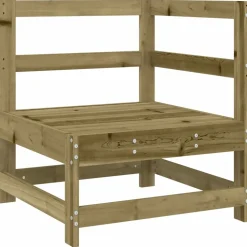 MAISON EXCLUSIVE - Salon de jardin 6 pcs bois de pin imprégné