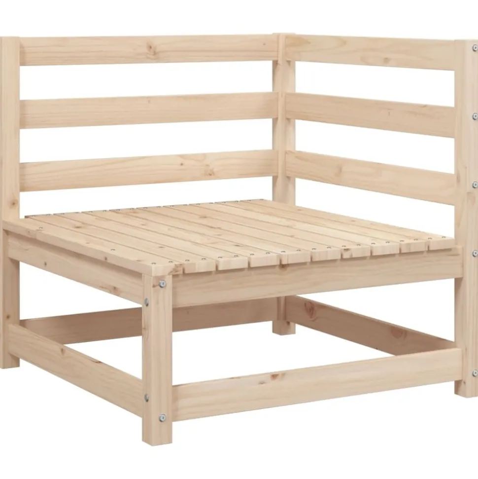 MAISON EXCLUSIVE - Salon de jardin 12 pcs bois de pin massif