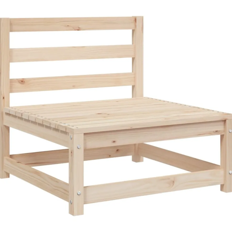 MAISON EXCLUSIVE - Salon de jardin 12 pcs bois de pin massif
