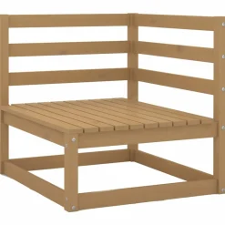 MAISON EXCLUSIVE - Salon de jardin 9 pcs bois de pin massif