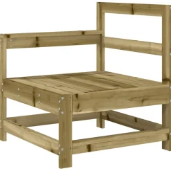 MAISON EXCLUSIVE - Salon de jardin 6 pcs bois de pin imprégné