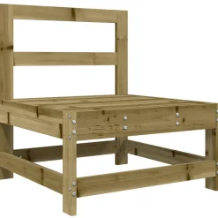 MAISON EXCLUSIVE - Salon de jardin 6 pcs bois de pin imprégné