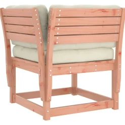 MAISON EXCLUSIVE - Salon de jardin 5 pcs avec coussins bois massif douglas