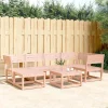 MAISON EXCLUSIVE - Salon de jardin 6 pcs bois massif douglas