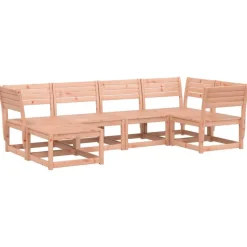 MAISON EXCLUSIVE - Salon de jardin 6 pcs bois massif douglas
