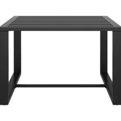 MAISON EXCLUSIVE - Salon de jardin 8 pcs avec coussins aluminium anthracite