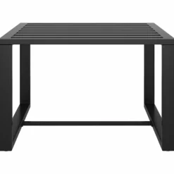 MAISON EXCLUSIVE - Salon de jardin 7 pcs avec coussins aluminium anthracite