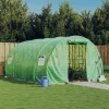MAISON EXCLUSIVE - Serre avec cadre en acier vert 12 m² 4x3x2 m