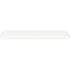 MAISON EXCLUSIVE - Serre avec cadre en acier blanc 120 m² 20x6x2,85 m