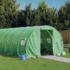 MAISON EXCLUSIVE - Serre avec cadre en acier vert 30 m² 10x3x2 m