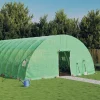 MAISON EXCLUSIVE - Serre avec cadre en acier vert 72 m² 12x6x2,85 m