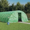 MAISON EXCLUSIVE - Serre avec cadre en acier vert 100 m² 20x5x2,3 m