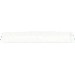 MAISON EXCLUSIVE - Serre avec cadre en acier blanc 36 m² 12x3x2 m