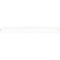 MAISON EXCLUSIVE - Serre avec cadre en acier blanc 54 m² 18x3x2 m