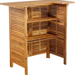MAISON EXCLUSIVE - Table de bar 110 x 50 x 105 cm bois d'acacia massif