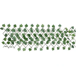 MAISON EXCLUSIVE - Treillis de feuille de vigne artificiel extensible 190x60 cm