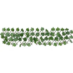 MAISON EXCLUSIVE - Treillis de feuille de vigne artificiel extensible 180x20 cm