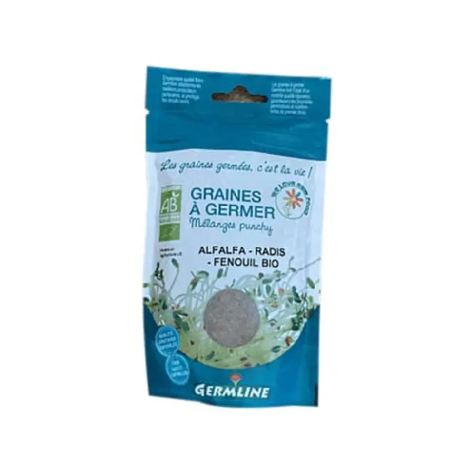 MES COURSES EN VRAC - Graines à germer- alfalfa / radis / fenouil bio