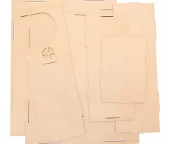 MES COURSES EN VRAC - Kit maison hérissons en bois à construire